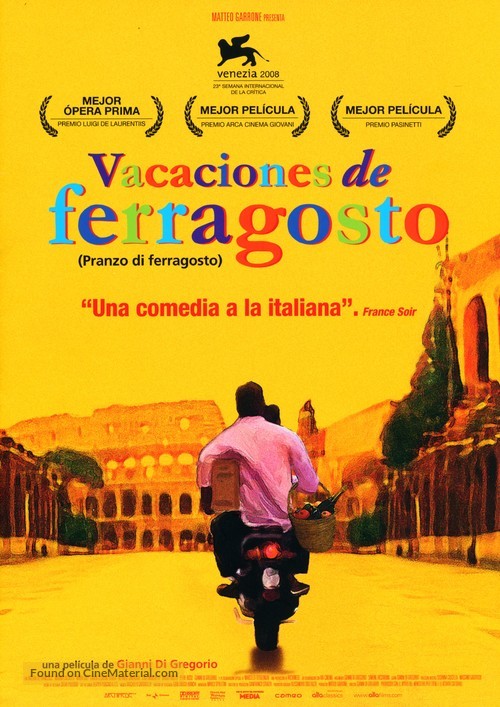 Pranzo di ferragosto - Spanish Movie Poster