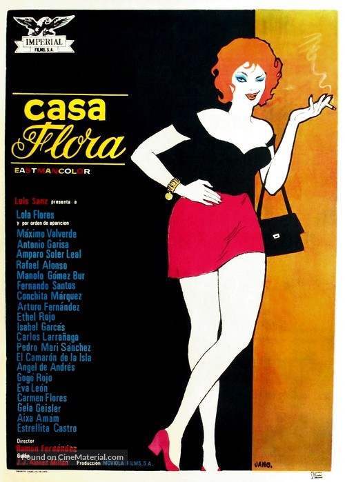 Casa Flora - Spanish Movie Poster
