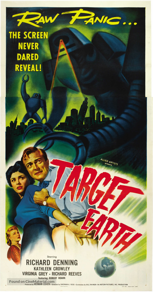 Target Earth - Movie Poster