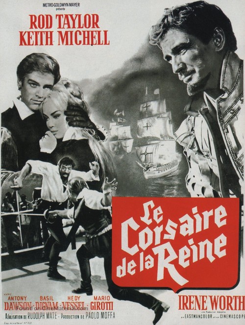 Dominatore dei sette mari, Il - French Movie Poster