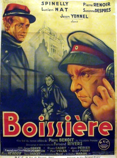 Boissi&egrave;re - French Movie Poster