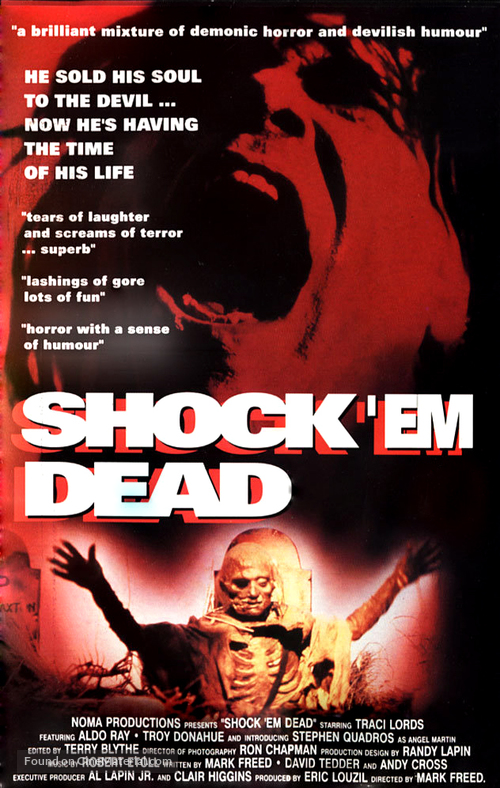 Shock &#039;Em Dead - British Movie Poster