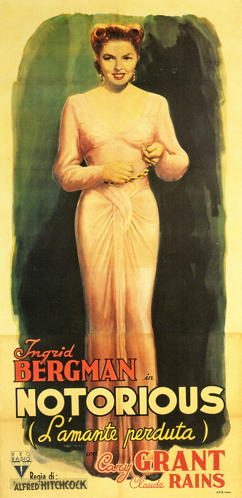 Notorious - Italian Movie Poster