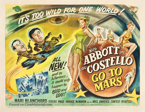 Abbott and Costello Go to Mars - Movie Poster