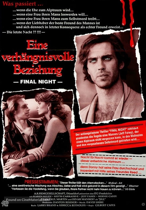 Backfire - German Movie Poster