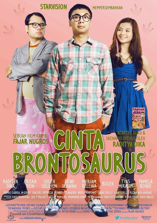 Cinta brontosaurus - Indonesian Movie Poster