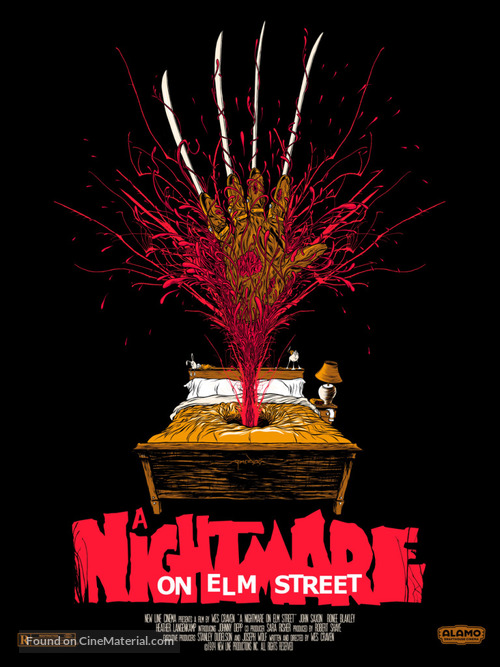 A Nightmare On Elm Street - Homage movie poster