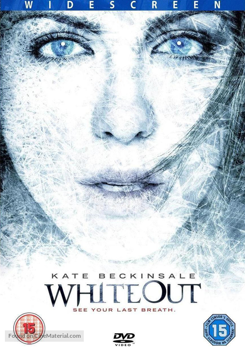 Whiteout - British DVD movie cover