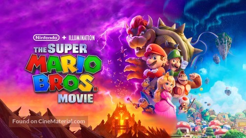 The Super Mario Bros. Movie - Video release movie poster
