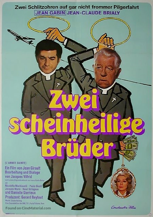 L&#039;ann&eacute;e sainte - German Movie Poster
