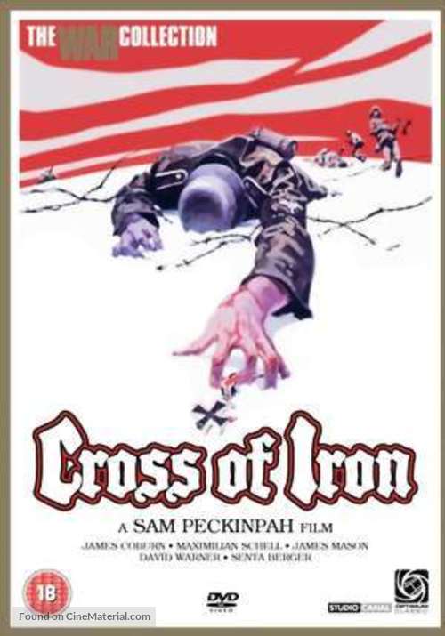 Cross of Iron - British DVD movie cover