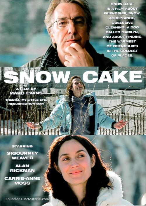 Snow Cake - DVD movie cover