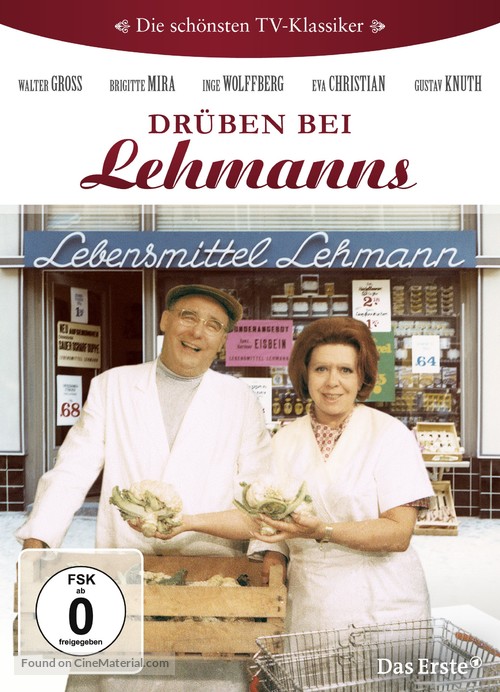&quot;Dr&uuml;ben bei Lehmanns&quot; - German DVD movie cover