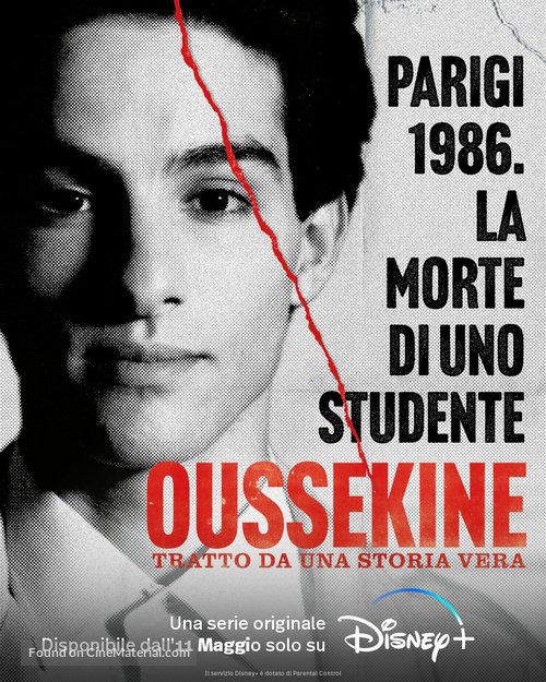 Oussekine - Italian Movie Poster