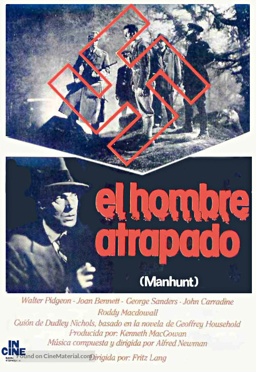 Man Hunt - Spanish Movie Poster