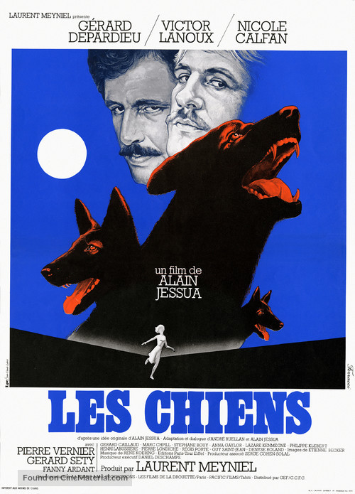Les chiens - French Movie Poster