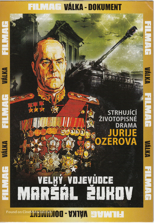 Velikiy polkovodets Georgiy Zhukov - Czech Movie Cover