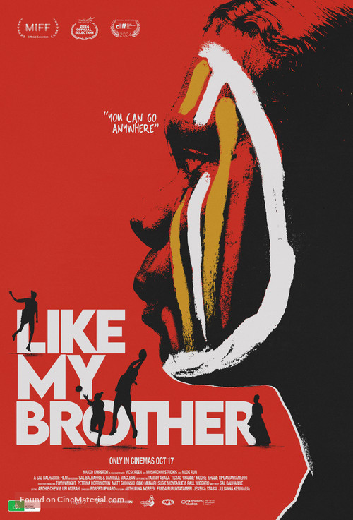 Like My Brother - Australian Movie Poster