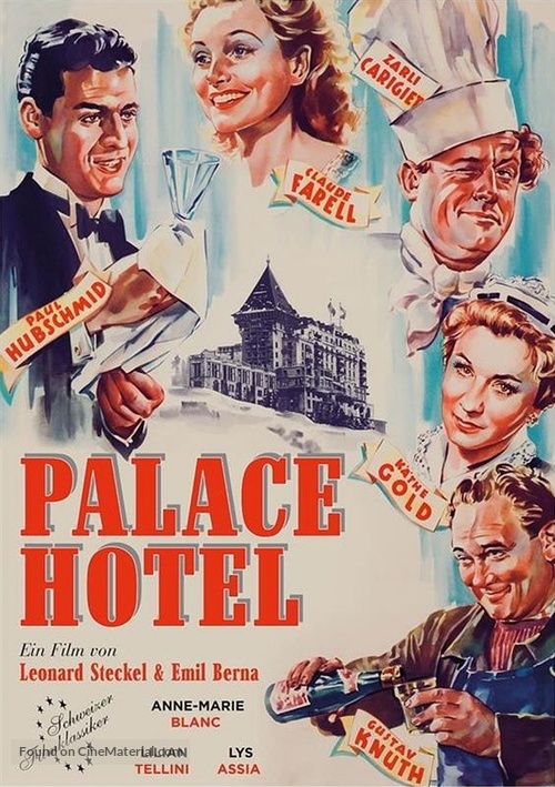 Palace Hotel - Swiss DVD movie cover