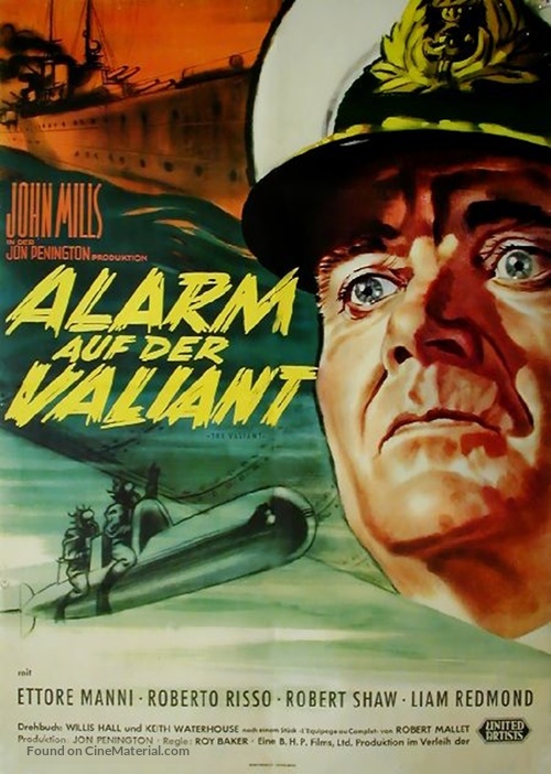 The Valiant - German Movie Poster