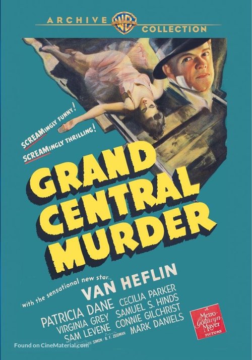 Grand Central Murder - DVD movie cover