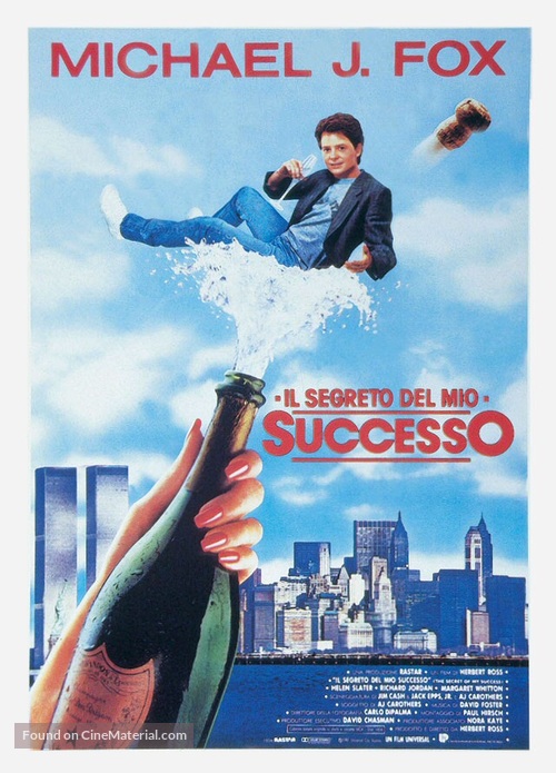 The Secret of My Success - Italian Movie Poster
