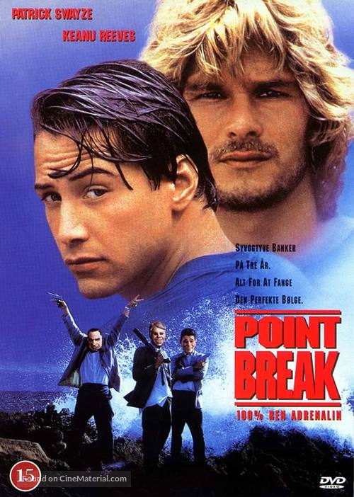 Point Break - Danish Movie Cover