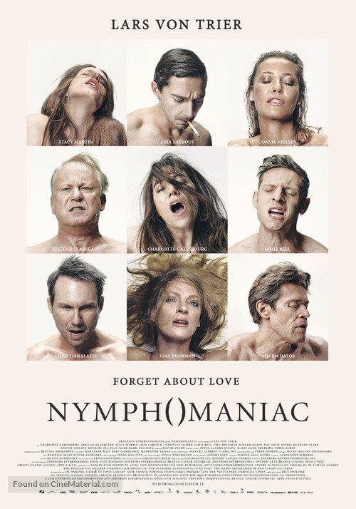 Nymphomaniac - Italian Movie Poster