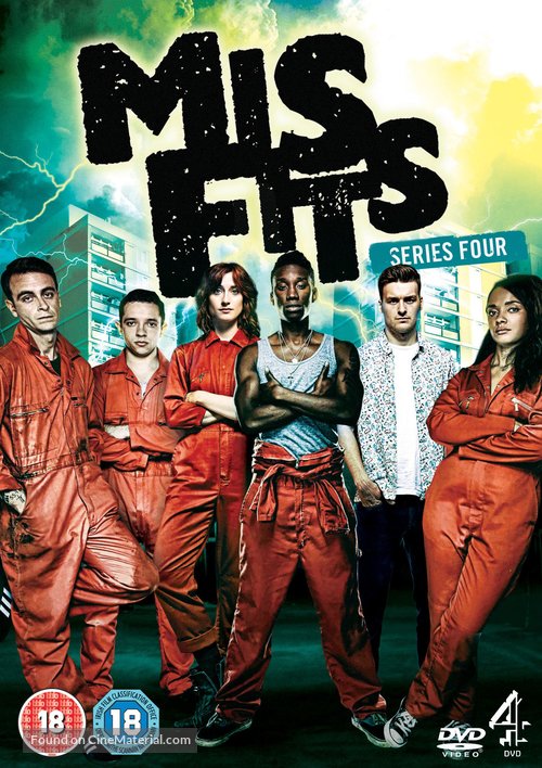 &quot;Misfits&quot; - British DVD movie cover