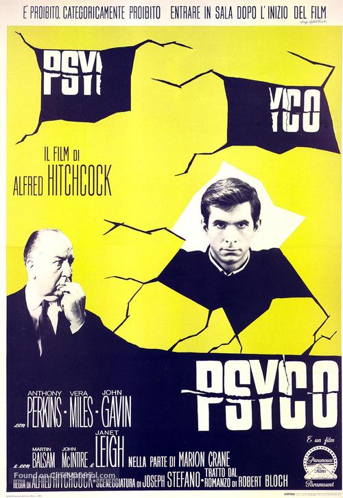 Psycho - Italian Movie Poster