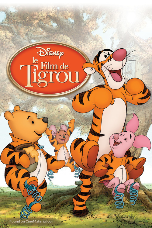 The Tigger Movie - Canadian DVD movie cover