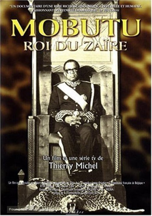 Mobutu, roi du Za&iuml;re - French Movie Cover