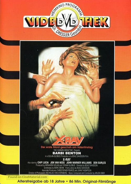 Hospital Massacre - German DVD movie cover