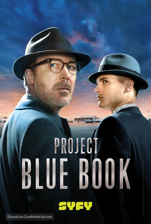 &quot;Project Blue Book&quot; - British Video on demand movie cover