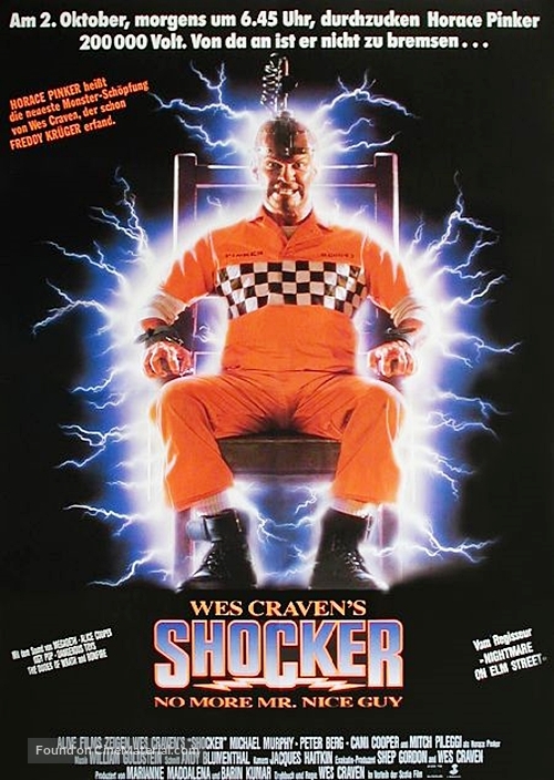 Shocker - German Movie Poster