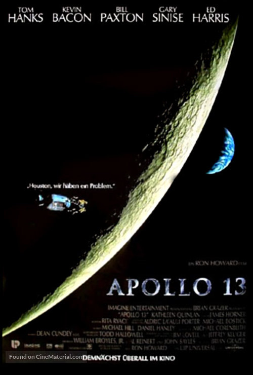 Apollo 13 - German Movie Poster