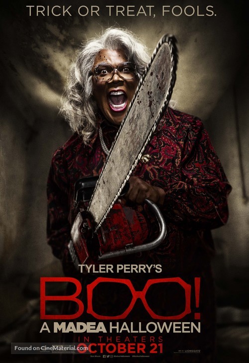 Boo! A Madea Halloween - Movie Poster