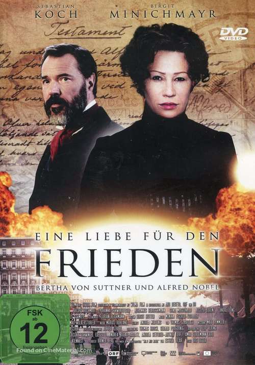 Eine Liebe f&uuml;r den Frieden - Bertha von Suttner und Alfred Nobel - German Movie Cover