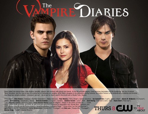 &quot;The Vampire Diaries&quot; - Movie Poster