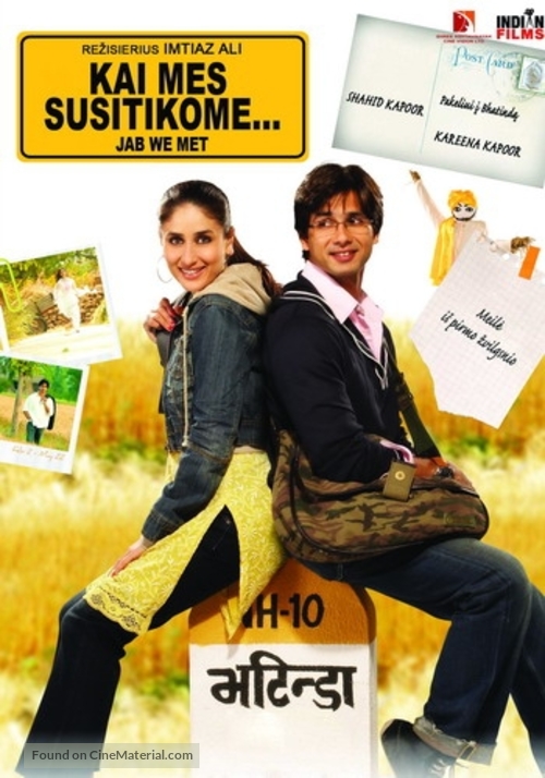 Jab We Met - Lithuanian Movie Poster