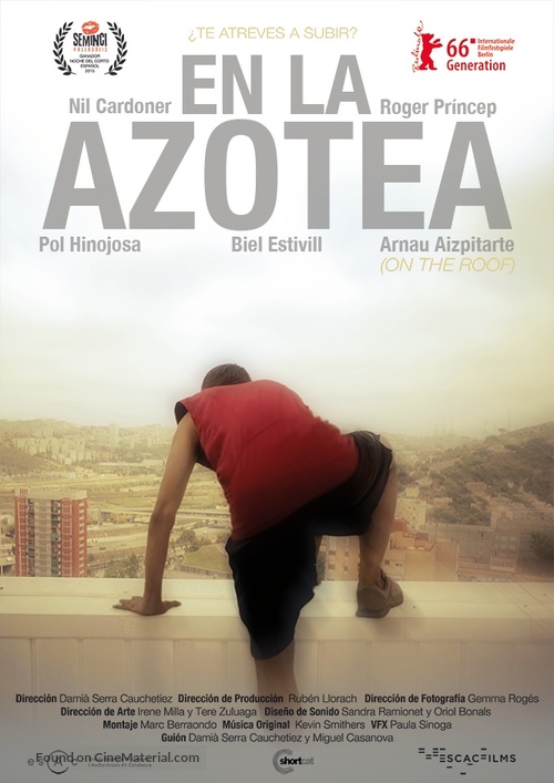 En la azotea - Spanish Movie Poster
