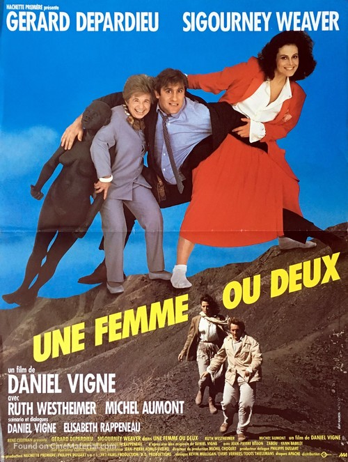 Une femme ou deux - French Movie Poster