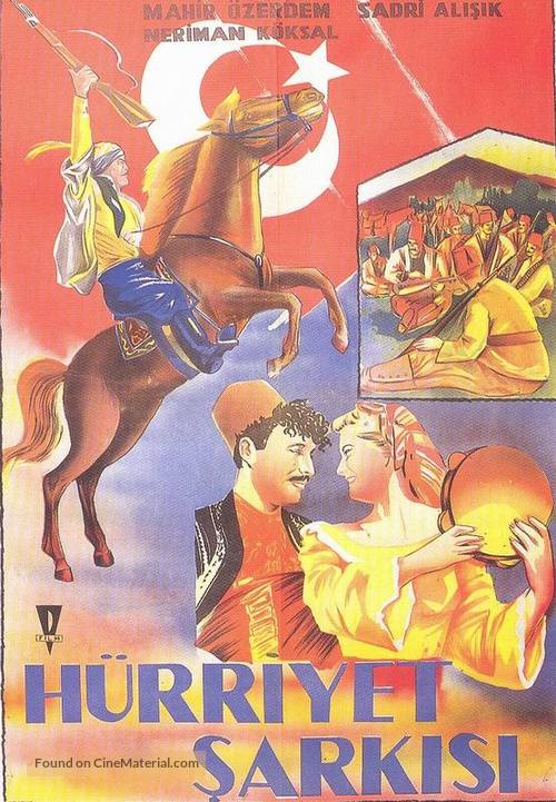 H&uuml;rriyet sarkisi - Turkish Movie Poster