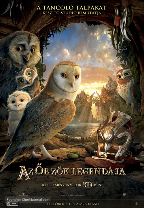 Legend of the Guardians: The Owls of Ga&#039;Hoole - Hungarian Movie Poster