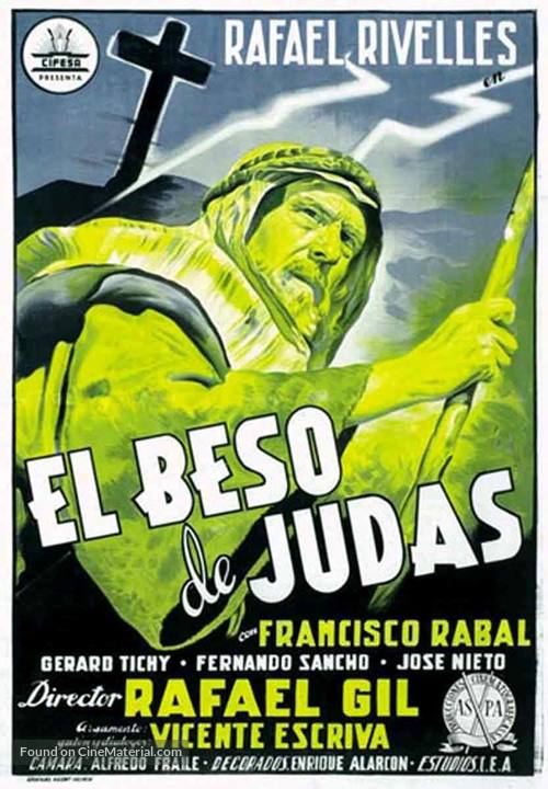 El beso de Judas - Spanish Movie Poster