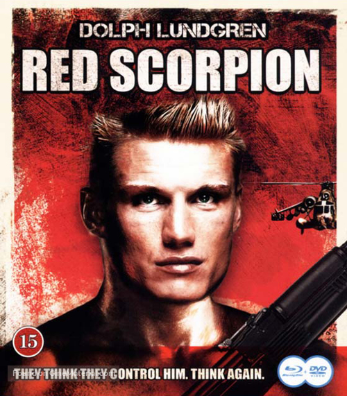 Red Scorpion - Danish Blu-Ray movie cover