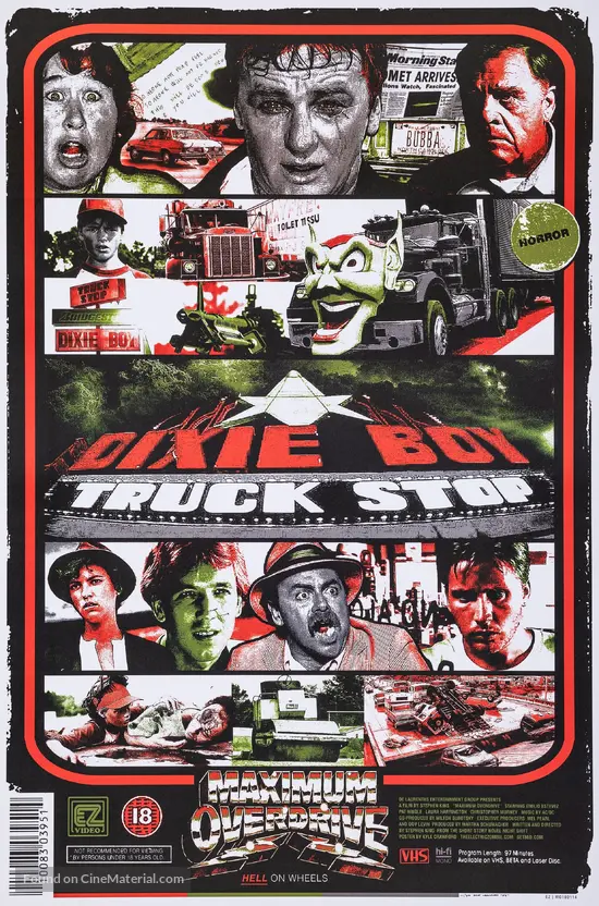 Maximum Overdrive - poster Maximum Overdrive - poster