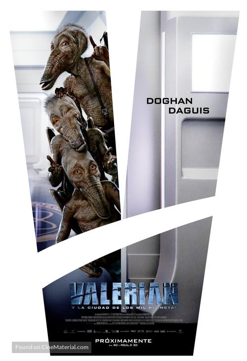 Valerian and the City of a Thousand Planets - Argentinian Movie Poster