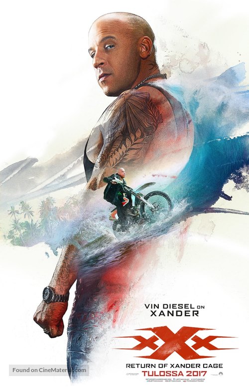 xXx: Return of Xander Cage - Finnish Movie Poster