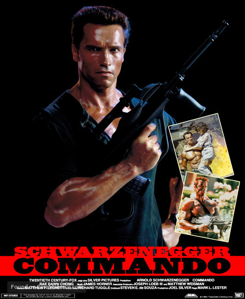 Commando - Hungarian Movie Poster